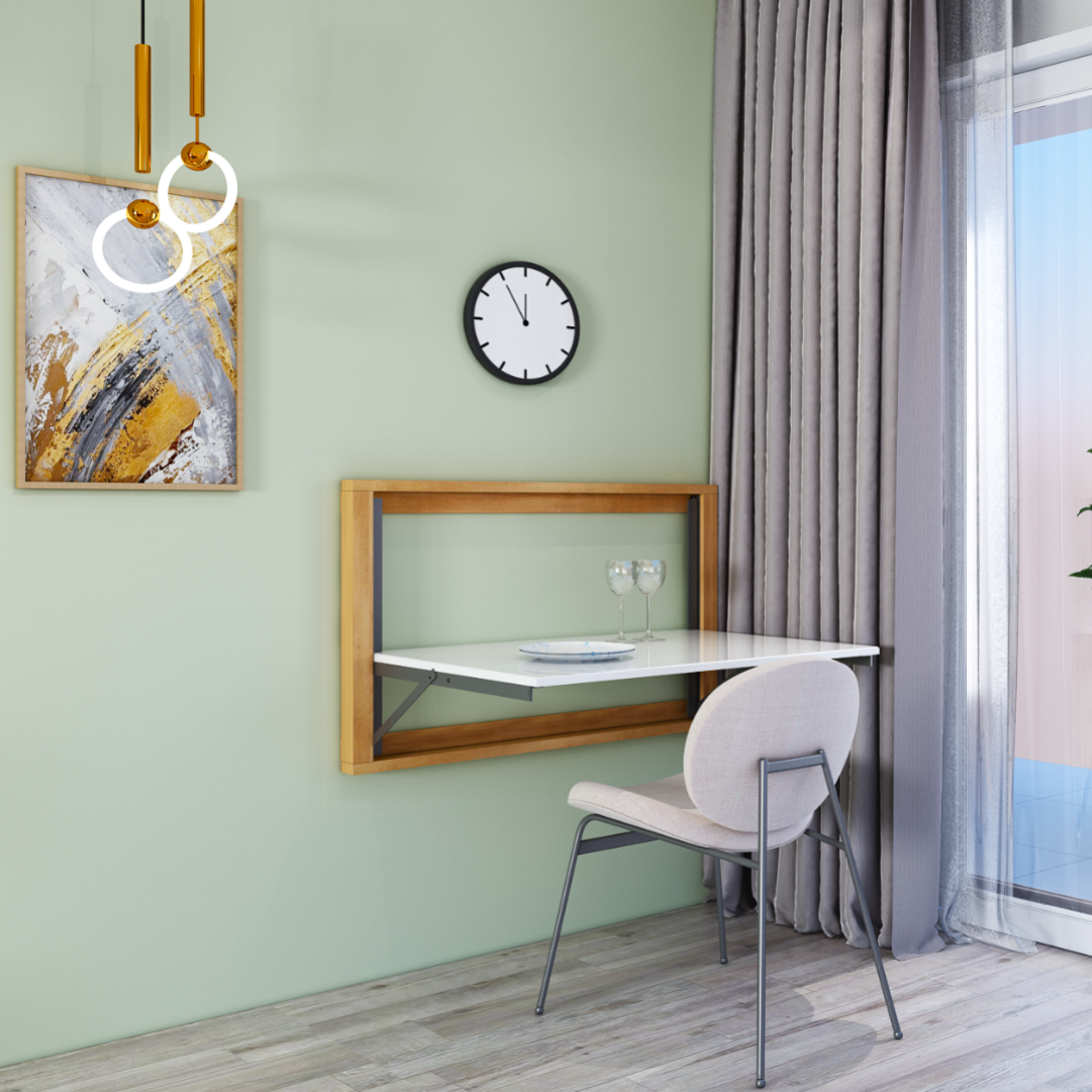 Luxe Wall mounted study /dining table