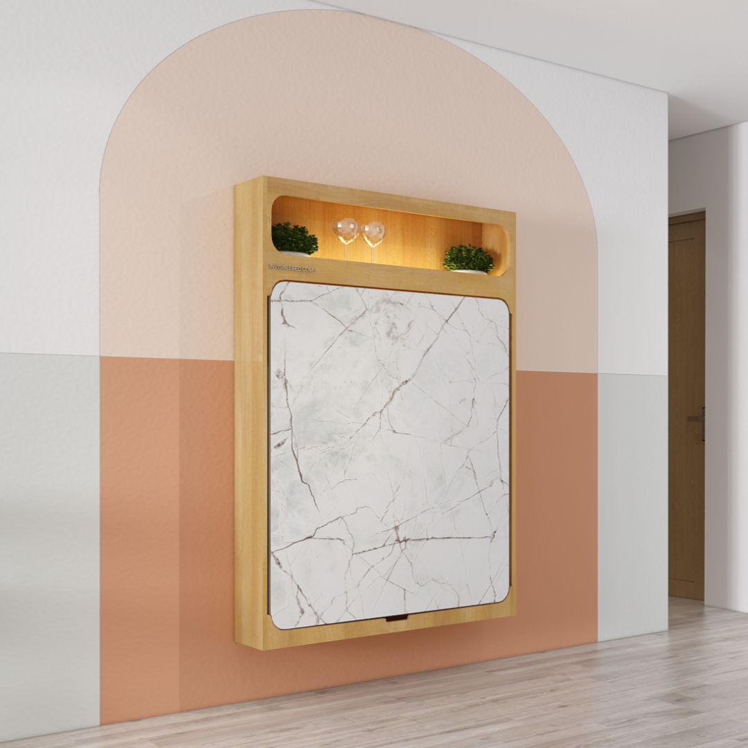 Study Table Wall Mounted Folding Breakfast Bar Wall Mounted Space