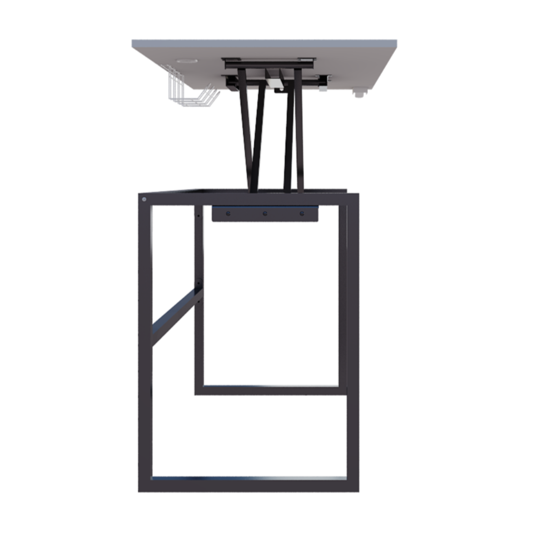 Elite Flex Hydraulic Lift-up Table With Pedestal Storage