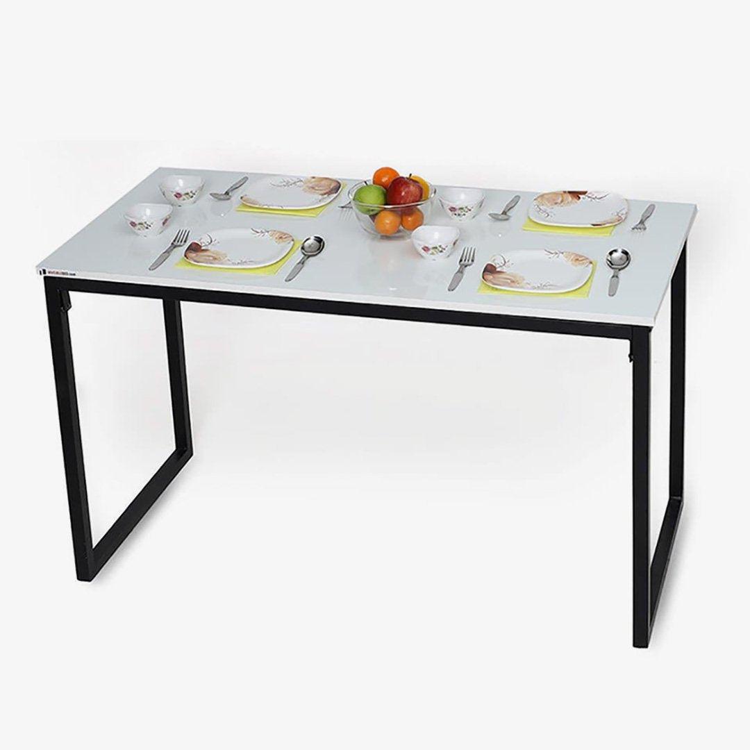 Mulitpurpose Sleek Table + Pedestal Storage
