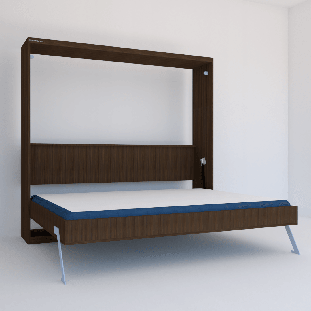 Queen Size Horizontal Bed With Desk