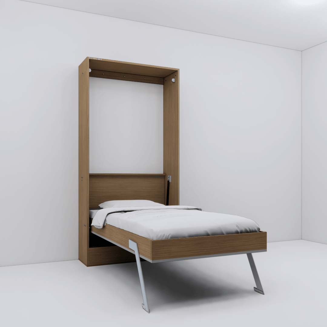 Single Size Bed With Foldable Table InvisibleBed