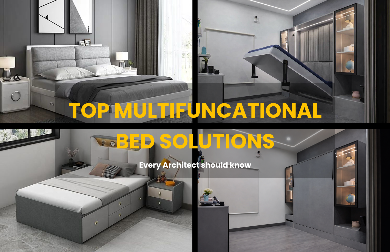 Top Multifunctional Bed Solutions Every Architect Should Know ...