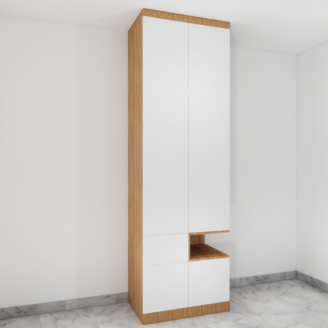 Aeris Compact Corner Wardrobe