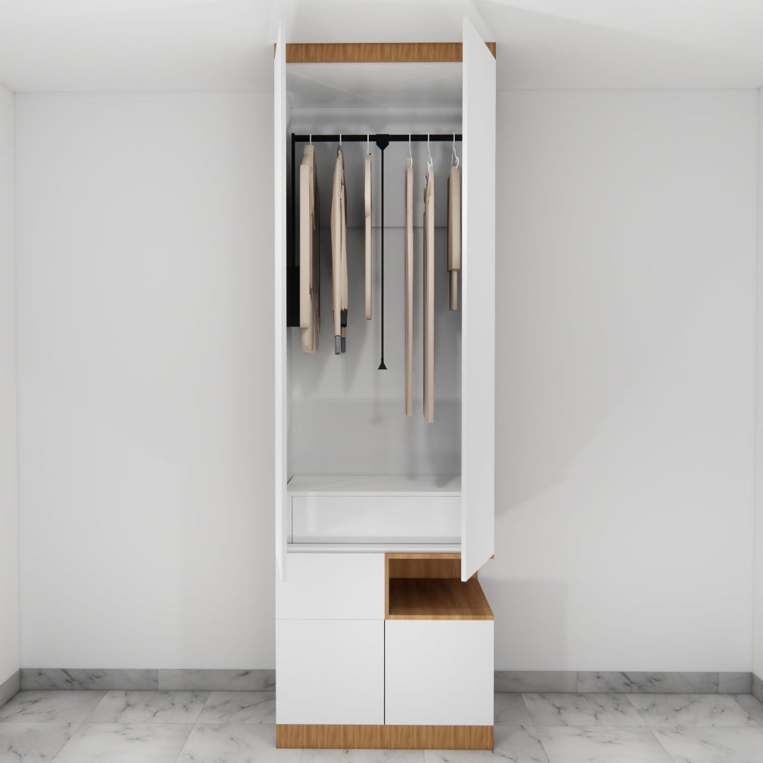 Aeris Compact Corner Wardrobe