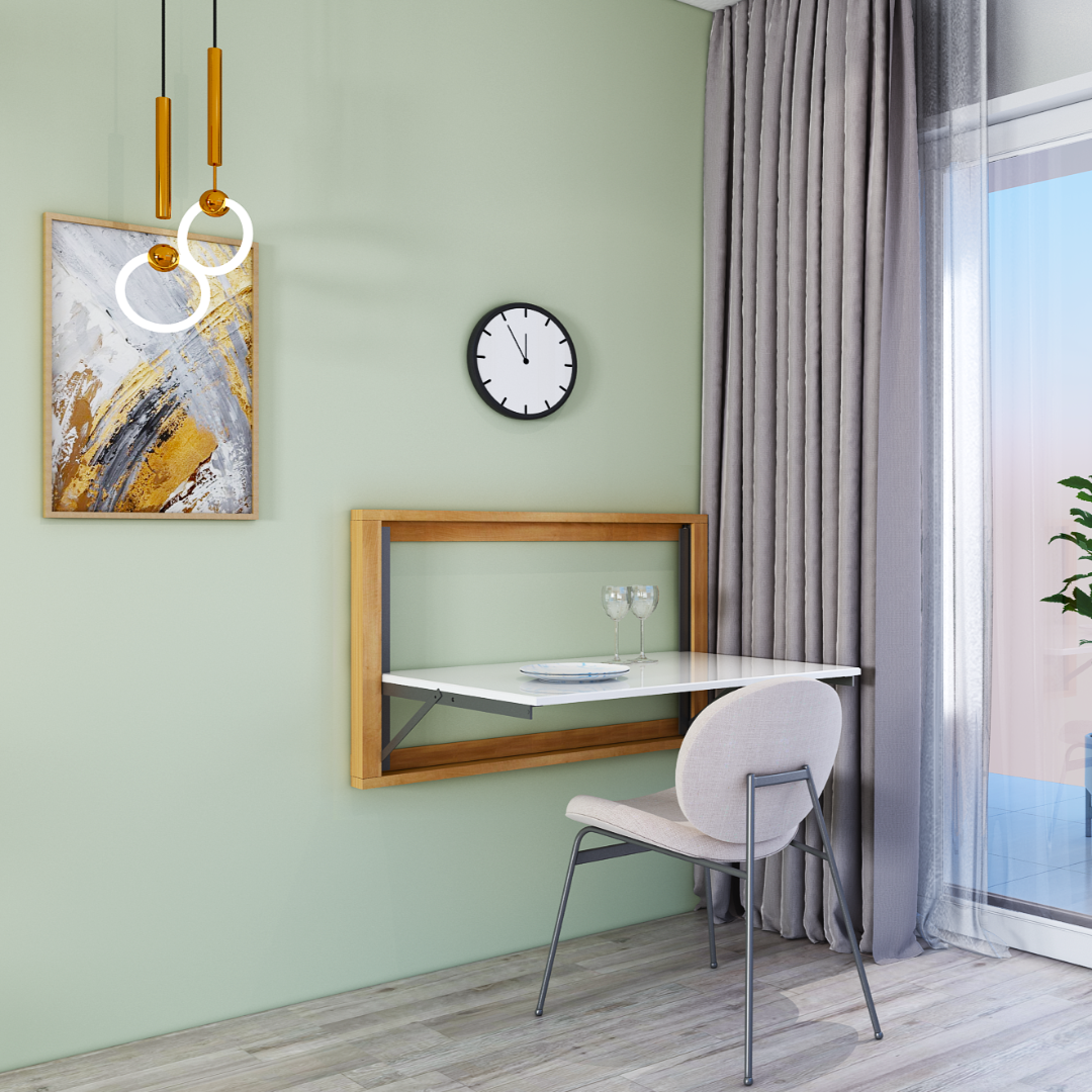 Luxe Wall mounted study /dining table –