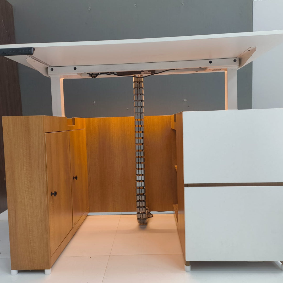 Elevare Motorized Height-Adjustable Work Desk – InvisibleBed.com