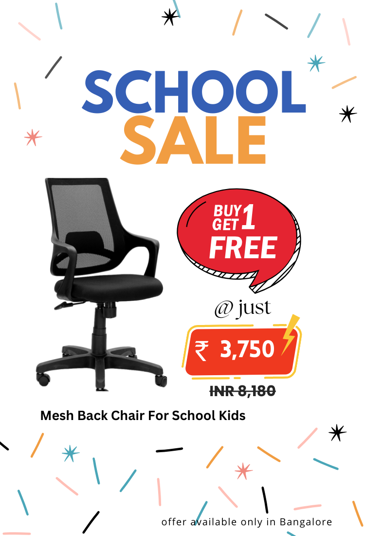 Mesh Back Chair For School Kids