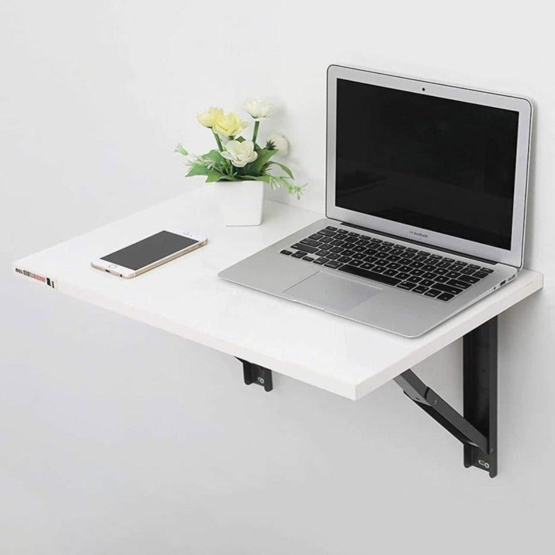 Idesk Computer Mini Wall-Mounted iDesk with Laptop Riser Stand – InvisibleBed.com