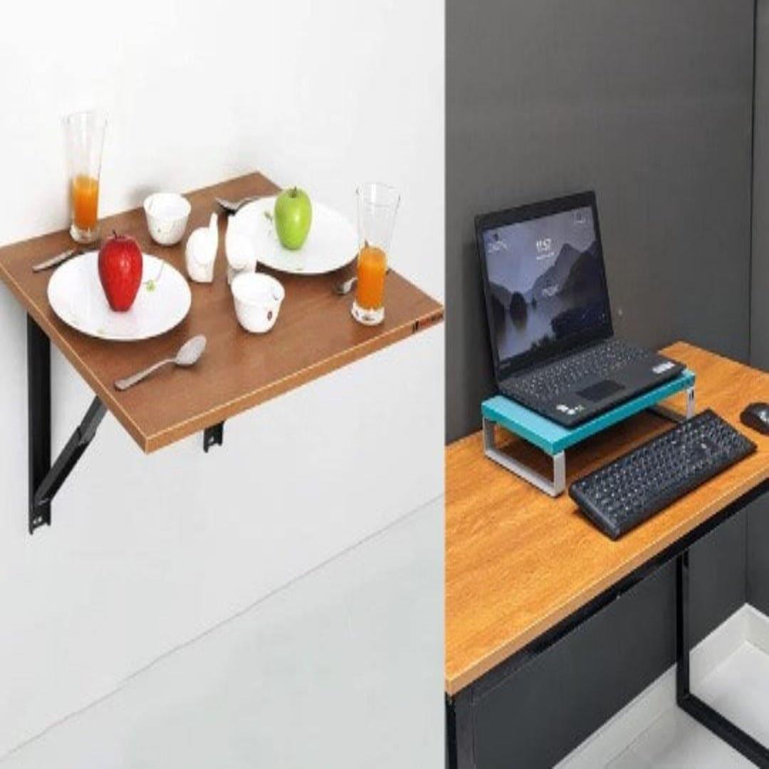 Idesk Computer Mini Wall-Mounted iDesk with Laptop Riser Stand – InvisibleBed.com