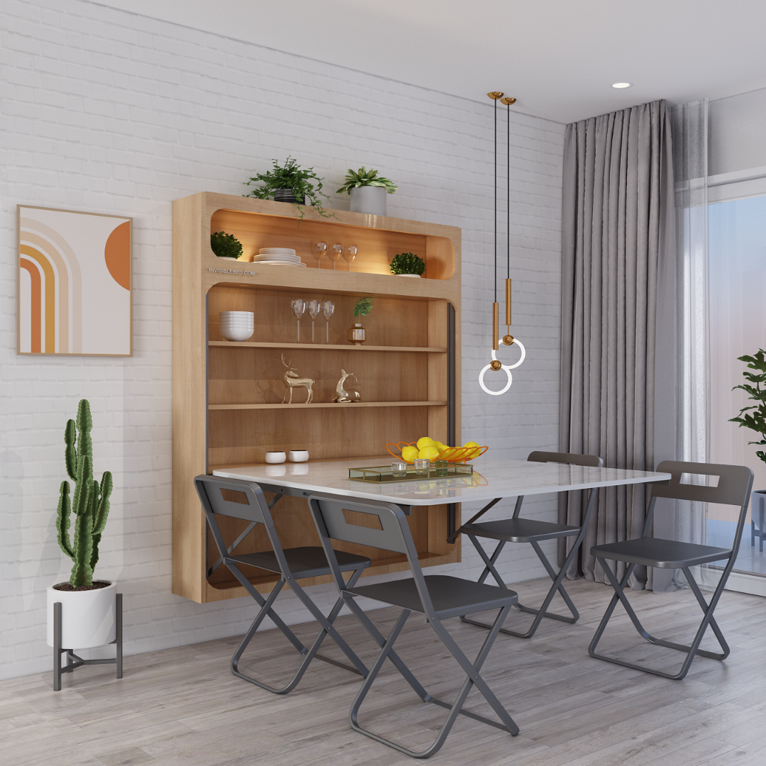 Virgo Wall Mounted Dining Table