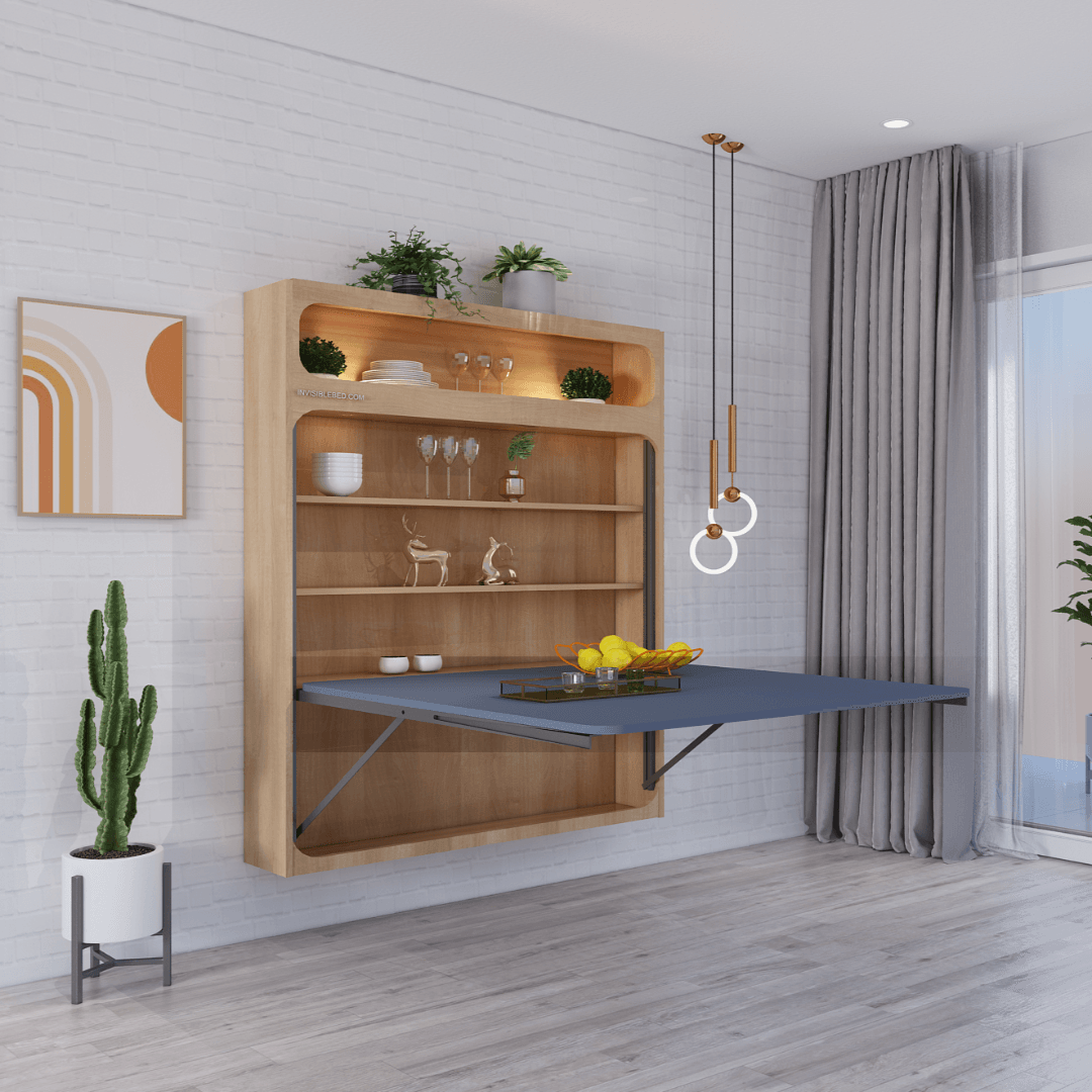 Virgo Wall Mounted Dining Table InvisibleBed