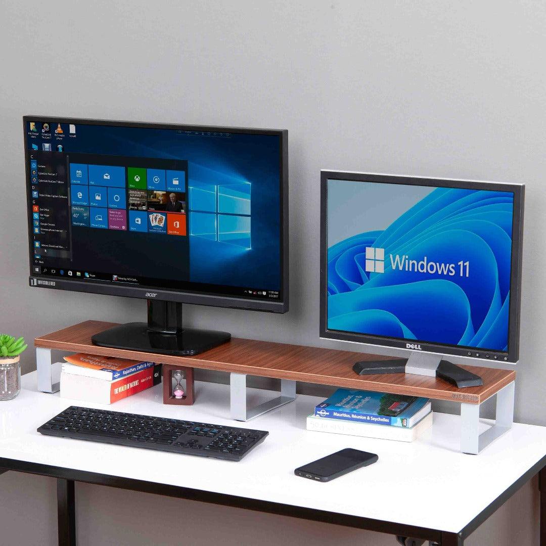 Different Monitor Stand Riser Best Dual Monitor Riser Stand at Kristin Morton blog