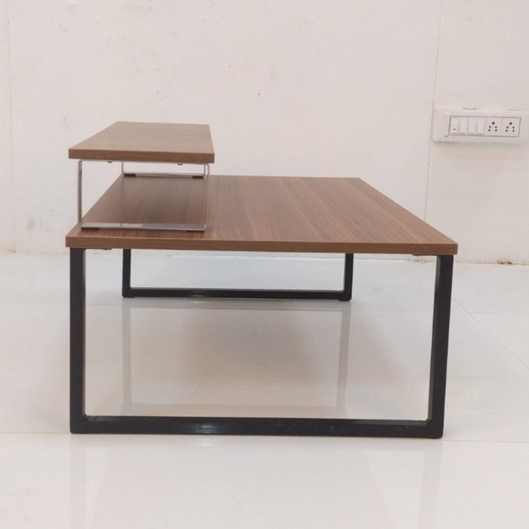 Floor Seating Desk with Monitor Riser Stand - InvisibleBed.com