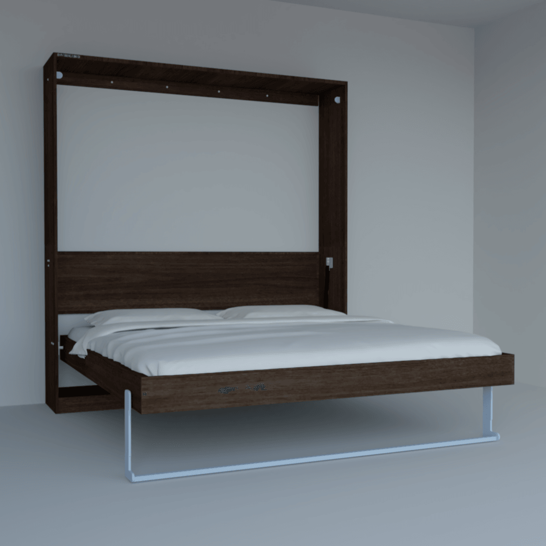 King Size Bed With Foldable Table