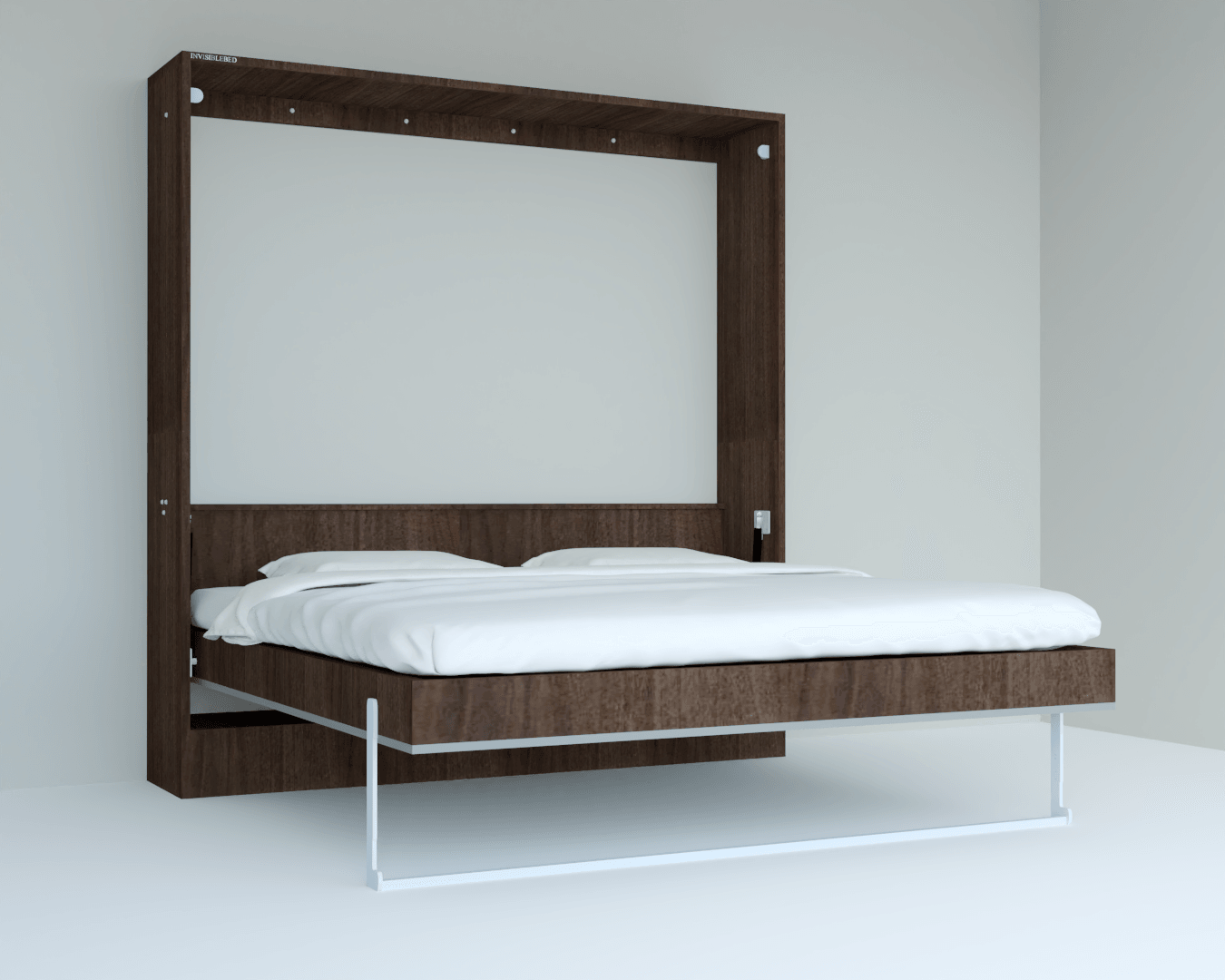 King Size Bed With Foldable Table InvisibleBed