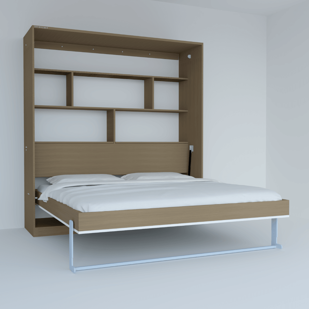 King Size Bed With Storage & Foldable Table