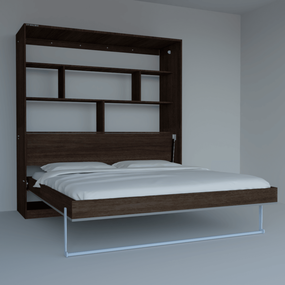 King Size Bed With Storage & Foldable Table