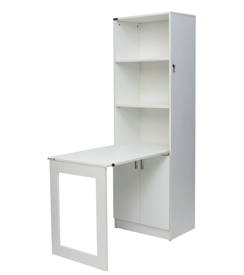 Medium Floor Standing Table with Shelves
