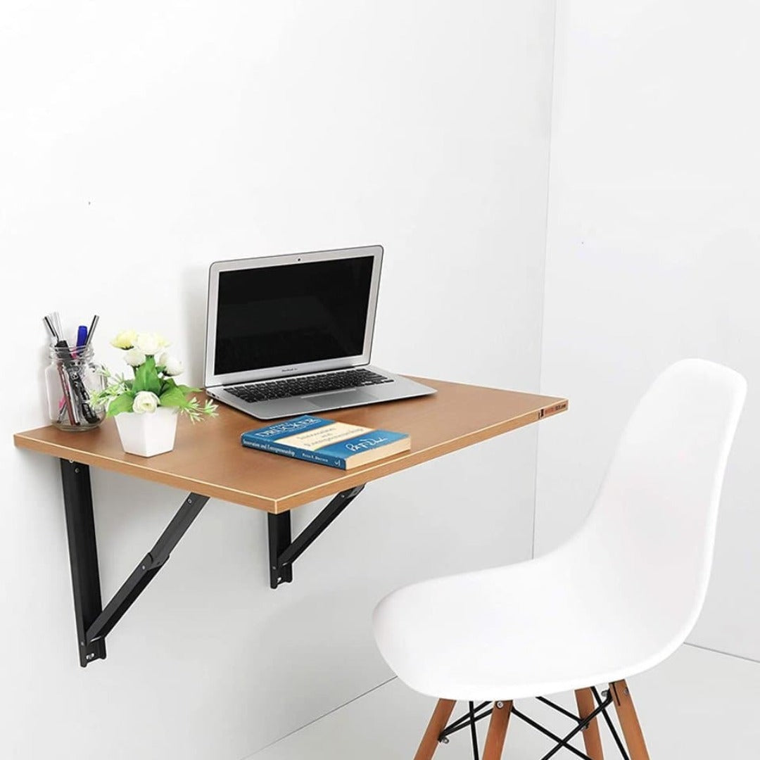 Medium Wall Mounted Desk & iShelf
