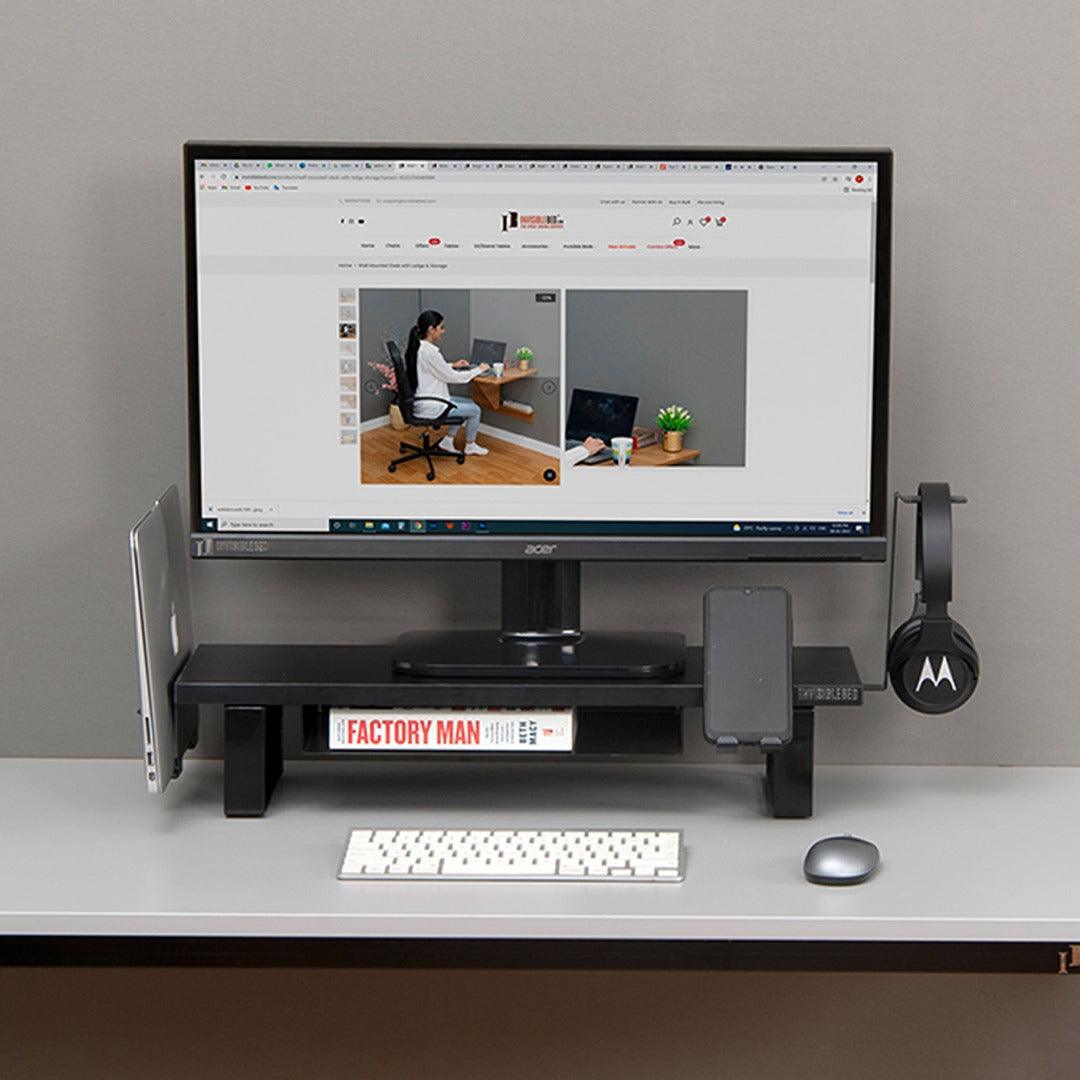 Monitor Riser Stand with Accessories – InvisibleBed.com