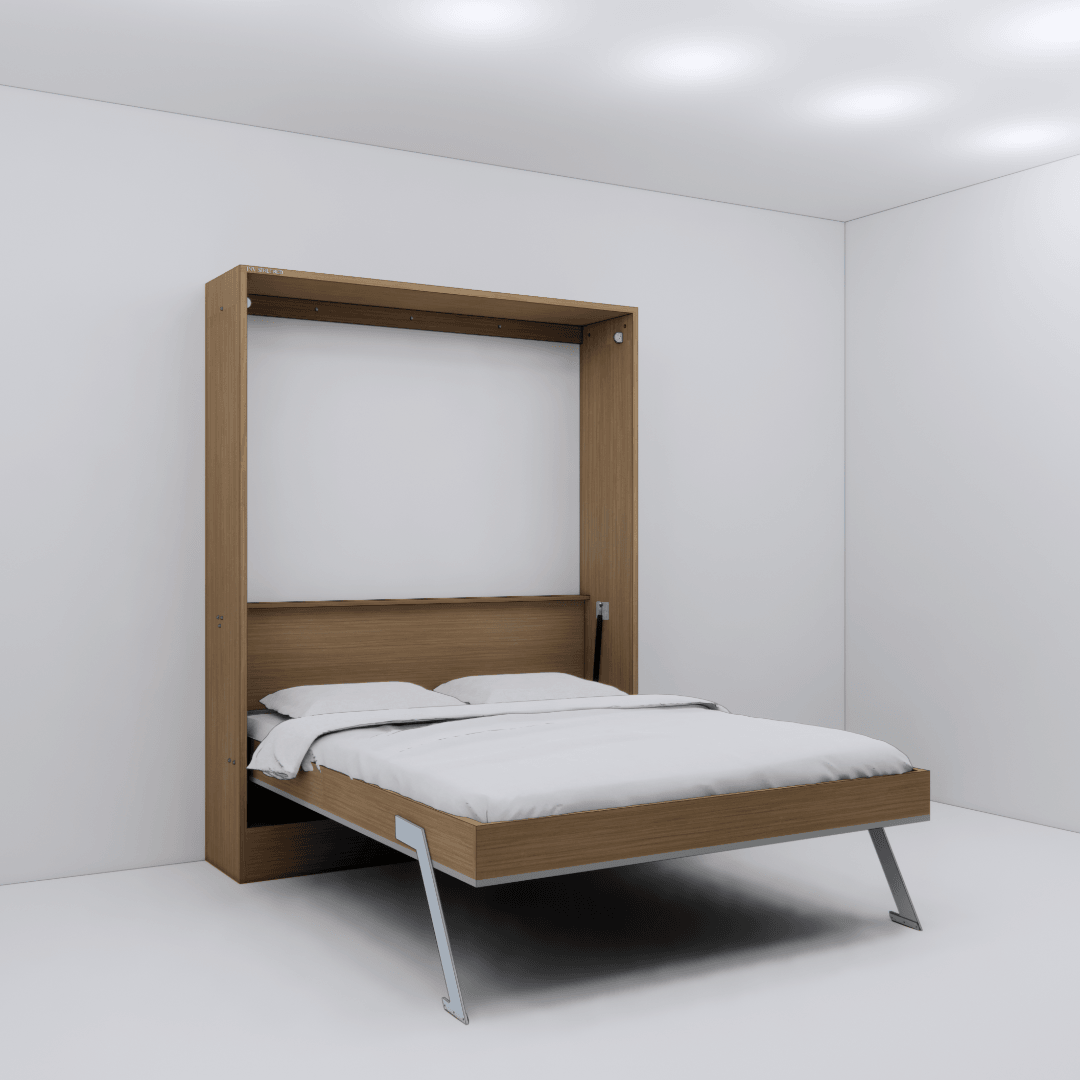 Queen Size Bed With Desk