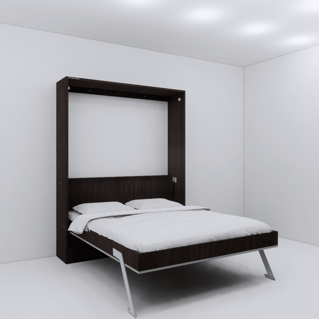 Queen Size Bed With Foldable Table