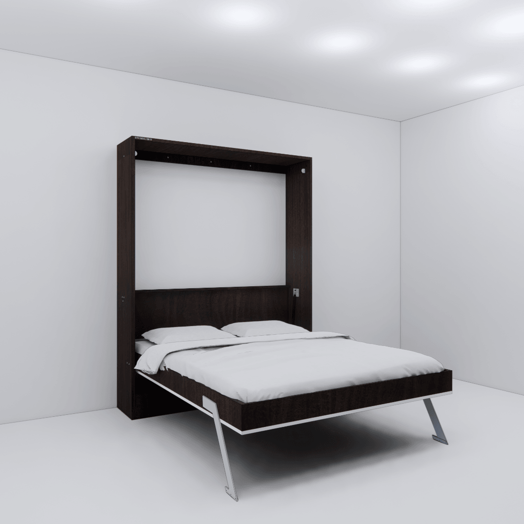Queen Size Bed With Foldable Table