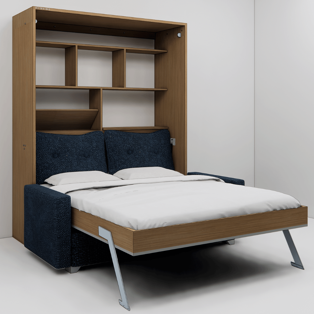 Queen Size Bed With Storage Sofa –