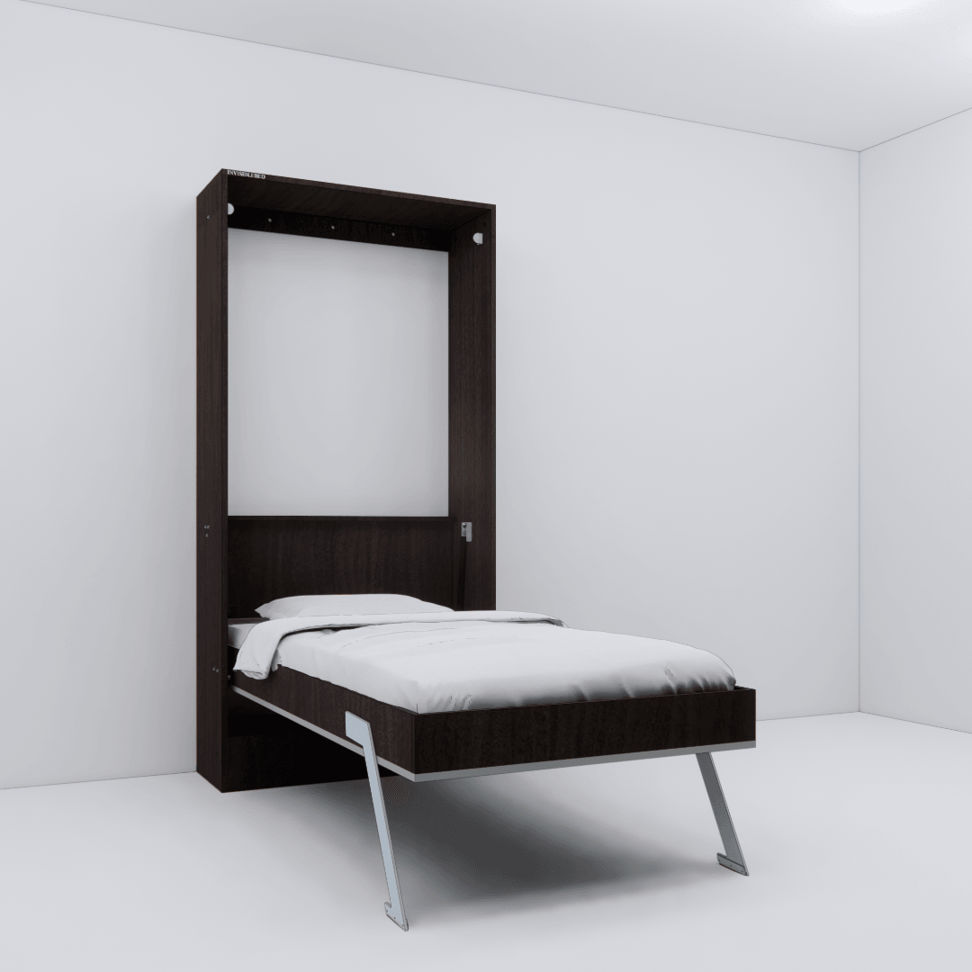 Single Size Bed With Foldable Table