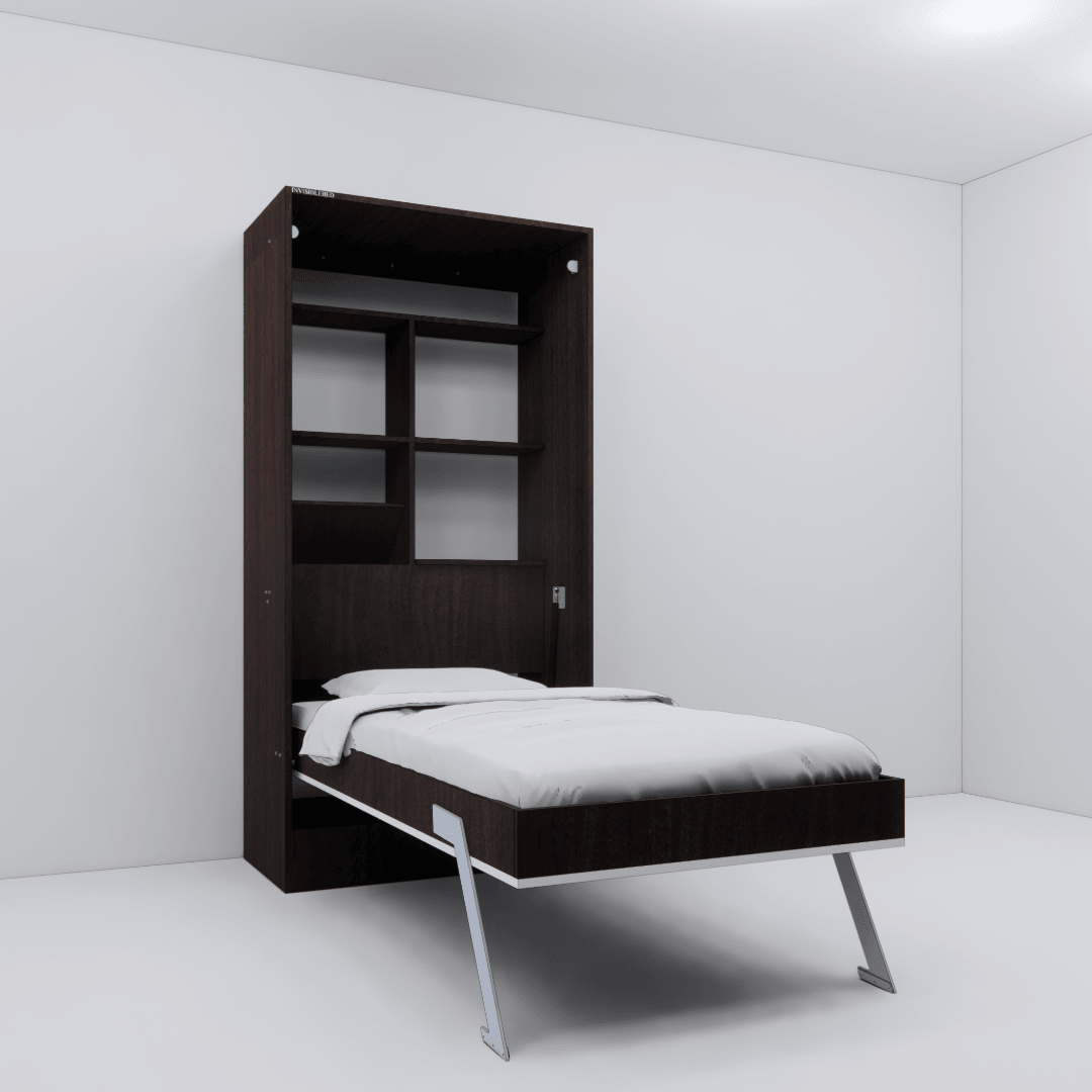 Single Size Bed With Storage And Desk