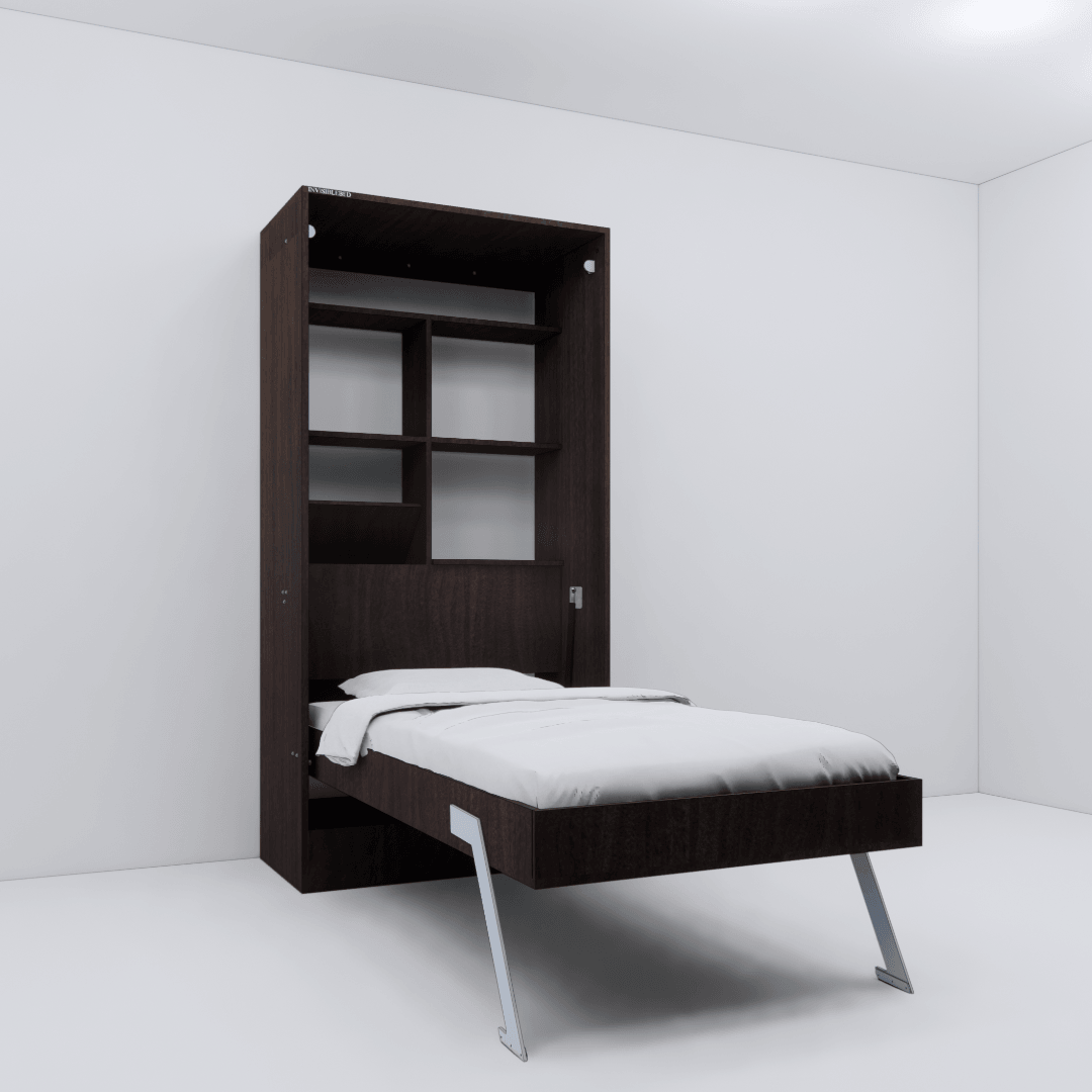 Single Size Bed With Storage And Foldable Table