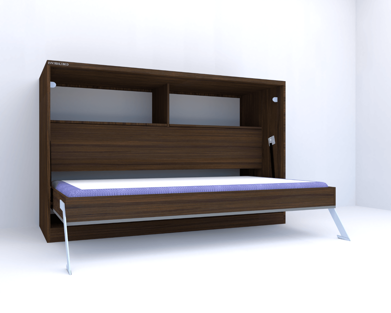 Single Size Horizontal Bed with Storage