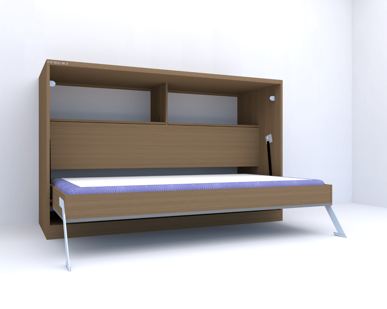 Single Size Horizontal Bed with Storage –