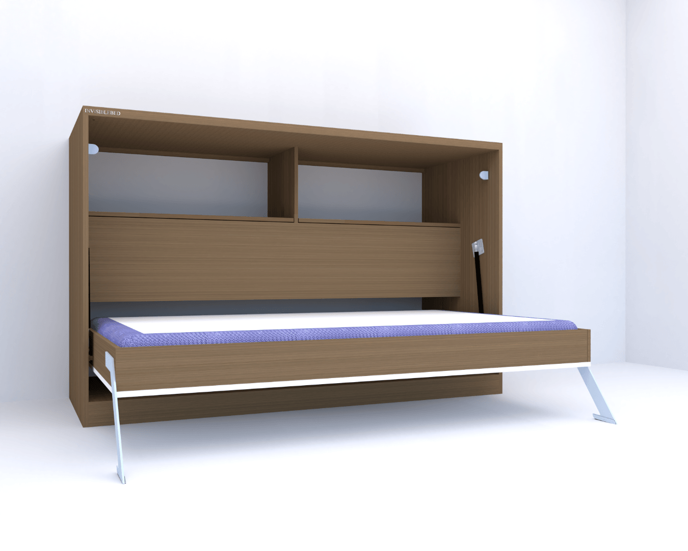 Horizontal single murphy bed deals