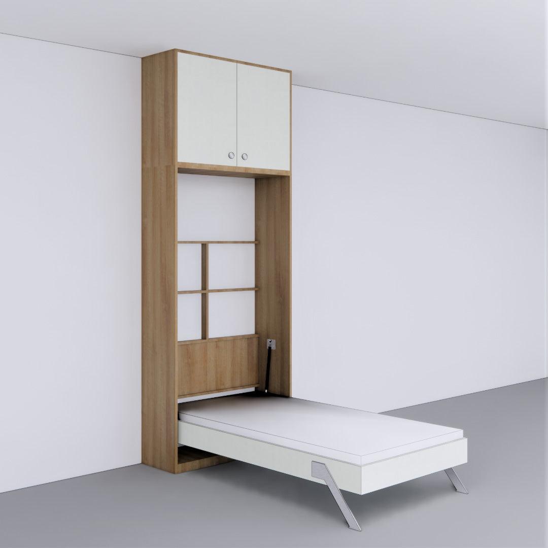 Single Vertical Bed with Loft