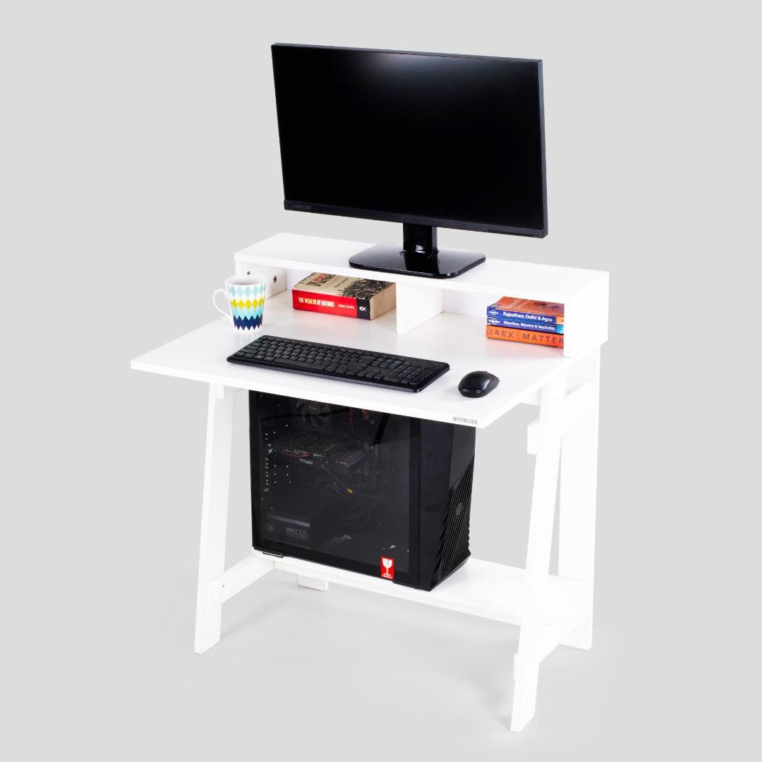 Monitor Stand Invisible Tucana Table With Monitor Stand – InvisibleBed.com