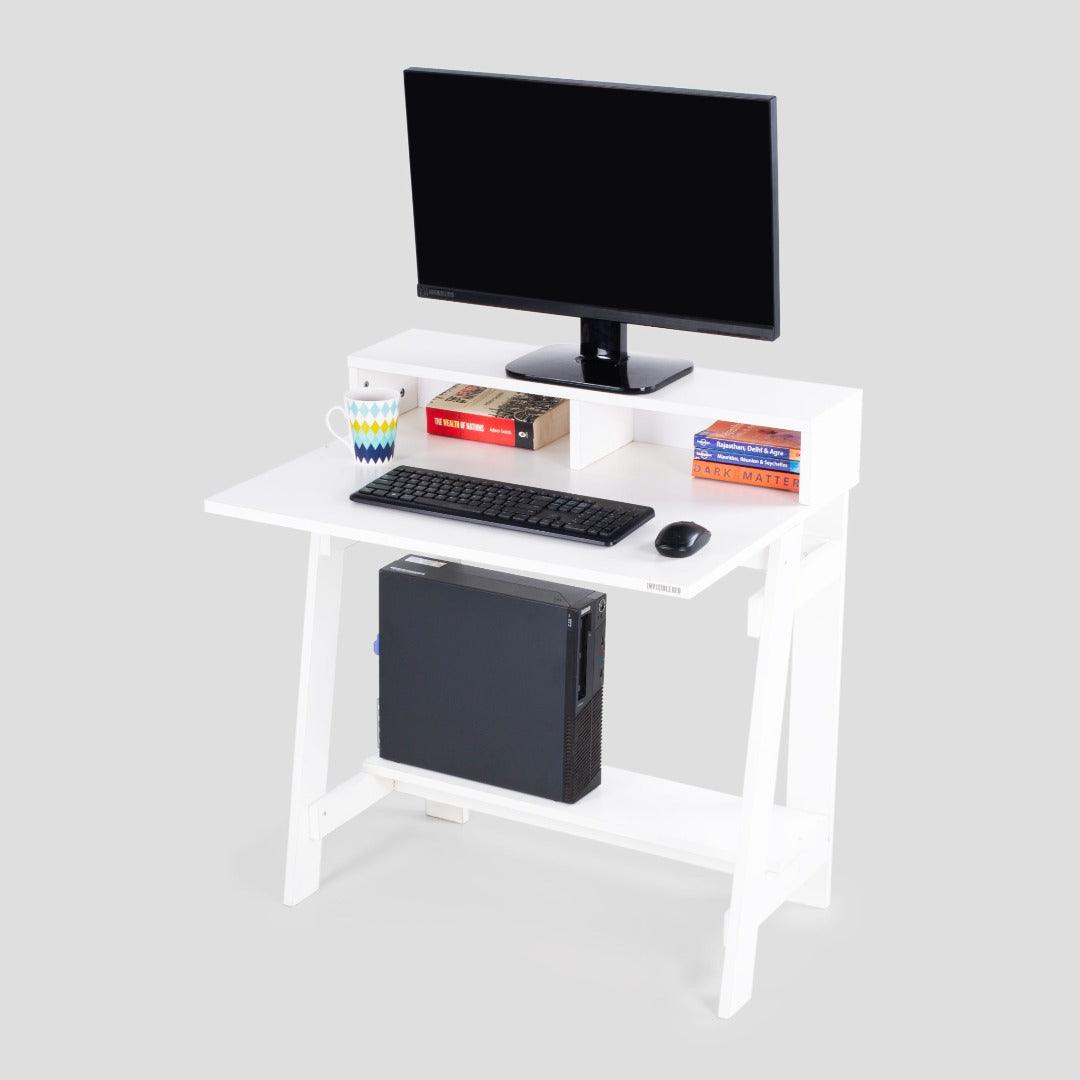 Screen Table Stand Tucana Table With Monitor Stand – InvisibleBed.com