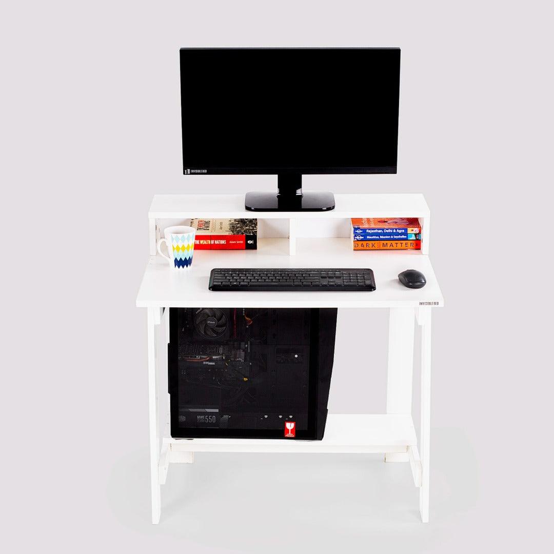 Tucana Table With Monitor Stand – InvisibleBed.com
