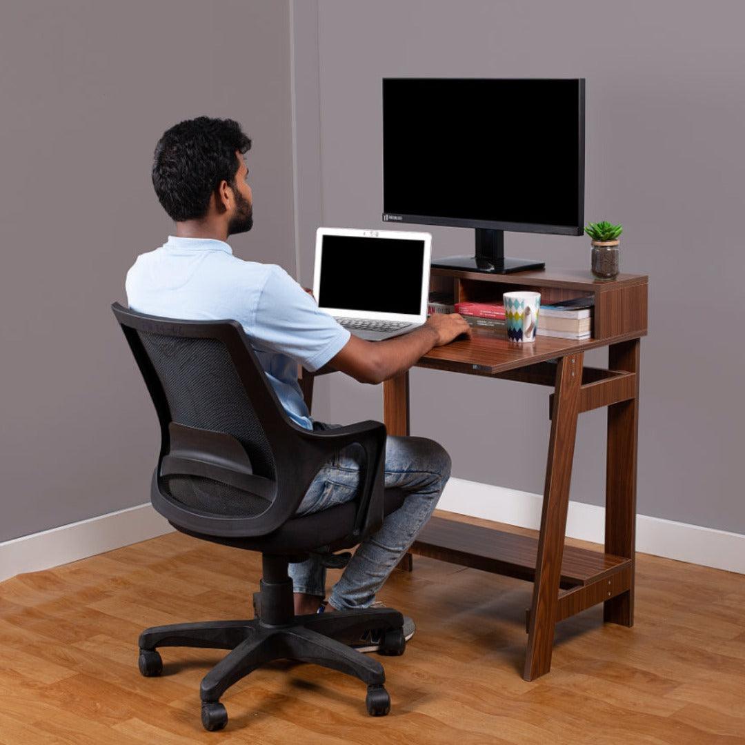 Tucana Table With Monitor Stand – InvisibleBed.com