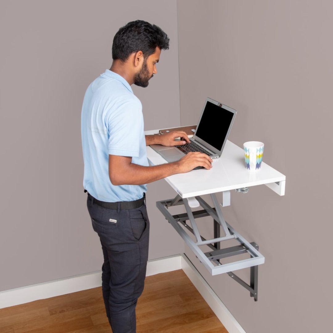 Wall Mounted Hydraulic Liftup Table Foldable