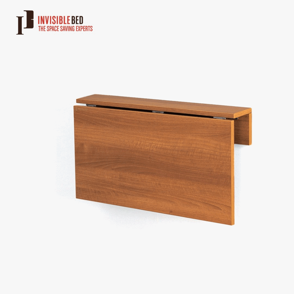 Wall Mounted iDesk with Ledge InvisibleBed
