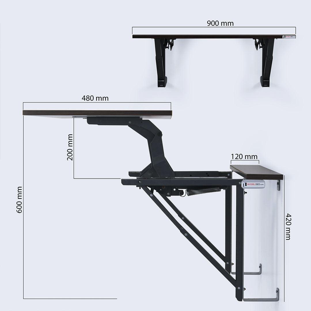 Wall Mounted Sit/Stand Desk